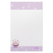 Cupcakes and Stars Stationery