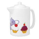 Cupcakes and Teapot teapots