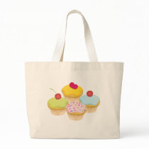 Cupcakes Tote Bags