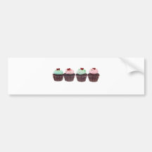 Cupcakes Bumper Sticker