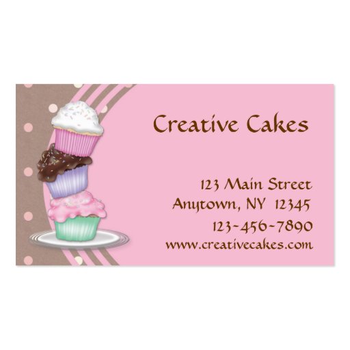 1 000 Cake Decorating Business Cards And Cake Decorating