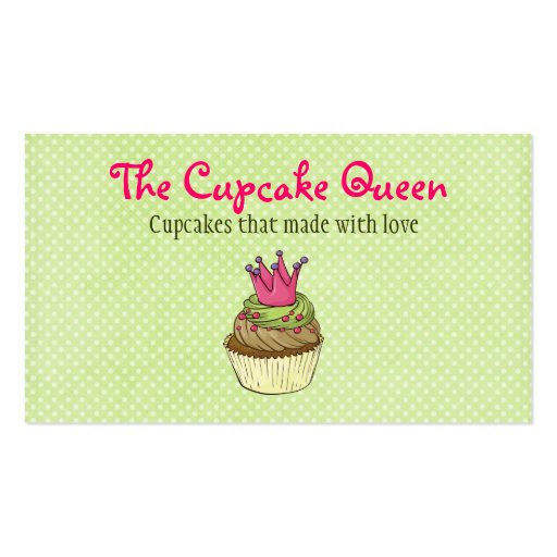 Cupcakes Business Card