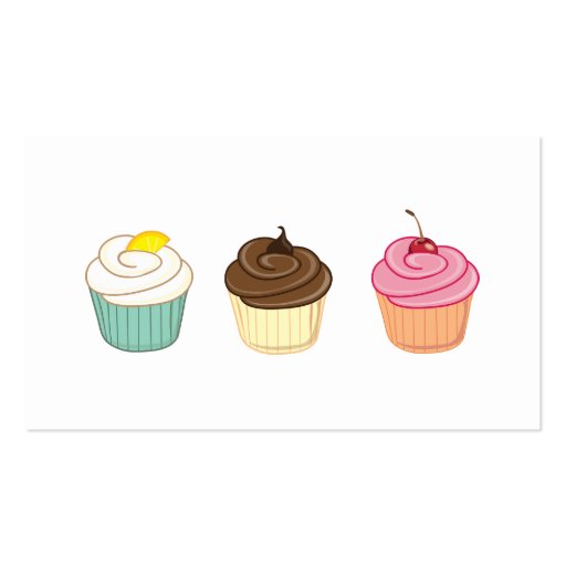 Cupcakes! Business Cards (front side)