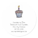 Cupcakes by Four Sticker - Customized
