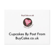 Cupcakes By Post From BuyCake.co.uk postcards by BuyCake Cupcakes By Post From BuyCake.co.uk postcards