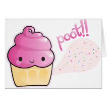 Cupcakes Fart Sprinkles Cards