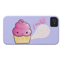 Cupcakes Fart Sprinkles iPhone 4 Case