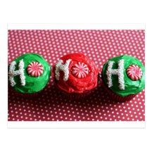Cupcakes For Santa Post Card
