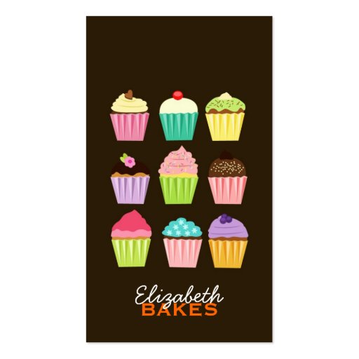 Cupcakes Galore Business Card