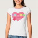 cupcakes heart v.01 t-shirts