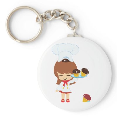 Cupcakes Keychain