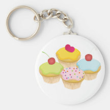 Cupcakes Keychain