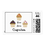 Cupcakes Live Love Stamp