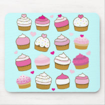 cupcakes! mousepad by thecuteinstitute cupcakes! mousepad