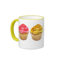 Cupcakes mugs by stupidpuppy Cupcakes mugs