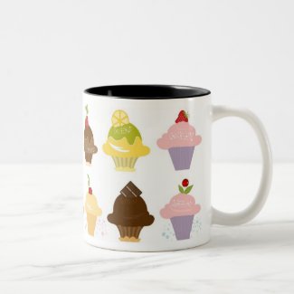 Cupcakes Mug Design