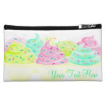 Cupcakes N Sprinkles Custom Clutch Bag Wristlet