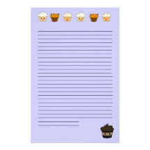 Cupcakes + Ninja Stationery