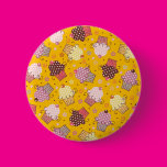 Cupcakes on Gold Pin