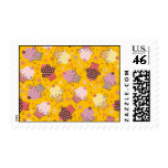 Cupcakes on Gold Stamps