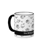Cupcakes Outlines Coffee Mug