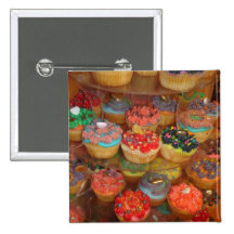Cupcakes Pinback Buttons