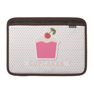 Cupcakes &amp; Polka Dots MacBook Air Sleeve