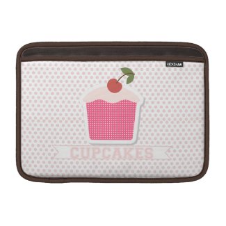 Cupcakes & Polka Dots MacBook Air Sleeve