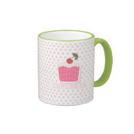 Cupcakes & Polka Dots Mug