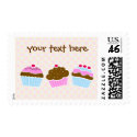 cupcakes postage by lilpumpkinhouse cupcakes postage