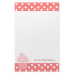 Cupcakes Shaping Up Nicely Custom Stationery