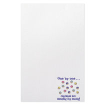 Cupcakes Stealing my Sanity Personalized Stationery