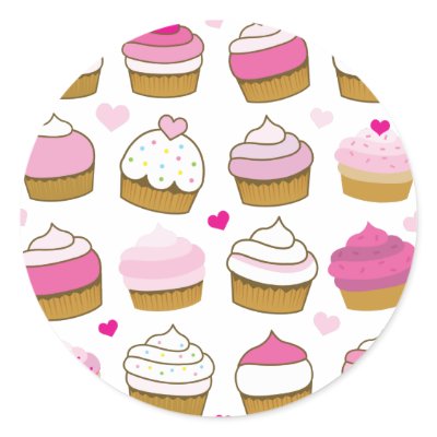 cupcakes sticker by thecuteinstitute