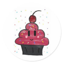 Cupcakes stickers