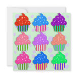Cupcakes Template Custom Announcement
