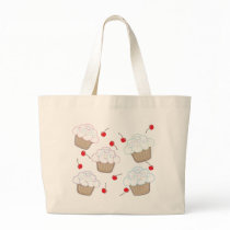 Cupcakes with Pastel Sprinkles & Cherries bags