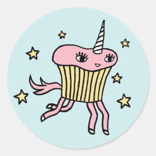 Cupcakicorn stickers