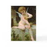 Cupid and butterfly by Bouguereau