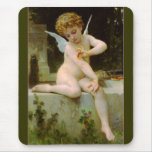 Cupid and butterfly by Bouguereau