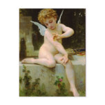 Cupid and butterfly by Bouguereau