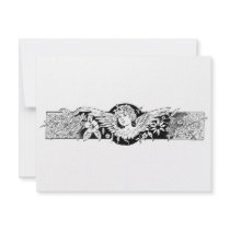 Cupid Baby with Wings invitations