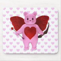Cupid Bear Mousepad