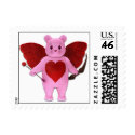Cupid Bear stamp