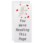 Cupid Bookmark Template Custom Rack Card