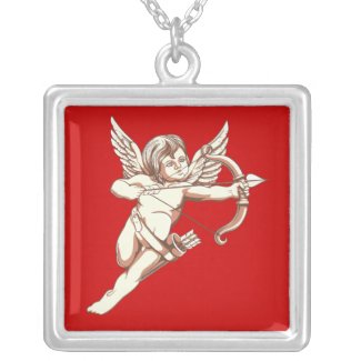 Cupid Bow and Arrow necklace