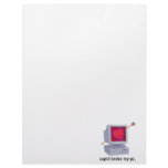 cupid broke my pc computer letterhead
