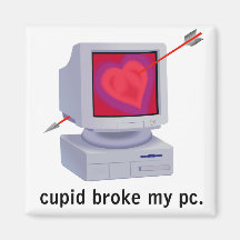 cupid broke my pc computer magnets