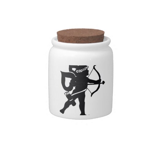 Cupid Candy Jar