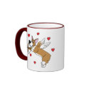 Cupid Corgi Mug