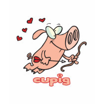 Cupid "Cupig" Valentines Day design t-shirts by Eholidayz Cupid "Cupig" Valentines Day design t-shirts
